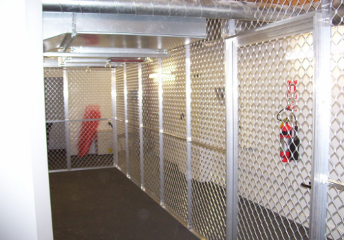 Security storage cage